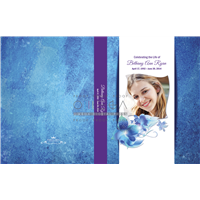 Blue Whimsy Heirloom Register Book Blue Whimsy Heirloom Register Book