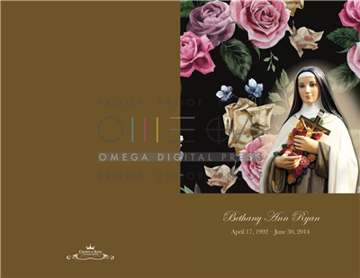 Saint Theresa Program Prayer Card Package