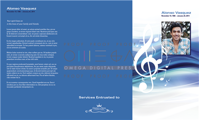 Waves of Music Trifold Program