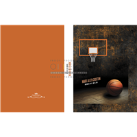 Basketball Large Simplicity Register Book