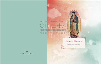 Our Lady of Guadalupe Large Simplicity Register Book