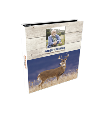Deer Hunting Standard Simplicity Register Book