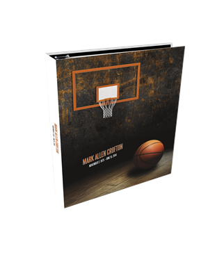 Basketball Standard Simplicity Register Book
